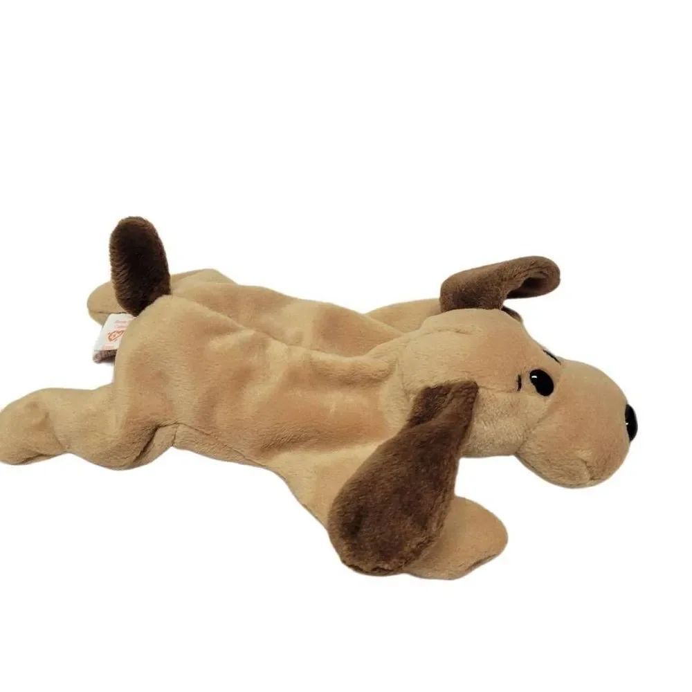 TY Beanie Baby "BONES" the dog. STYLE 4001 1993/1994 PVC pellets